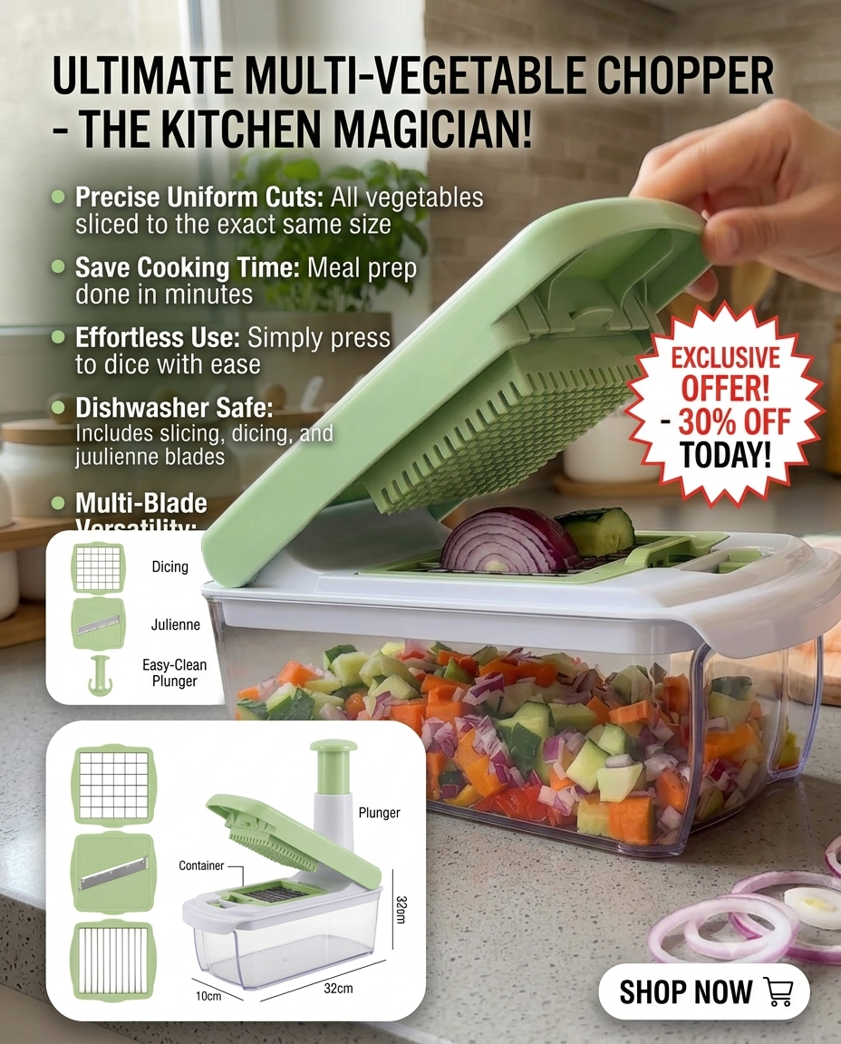 Ultimate Multi-Vegetable Chopper & Dicer
