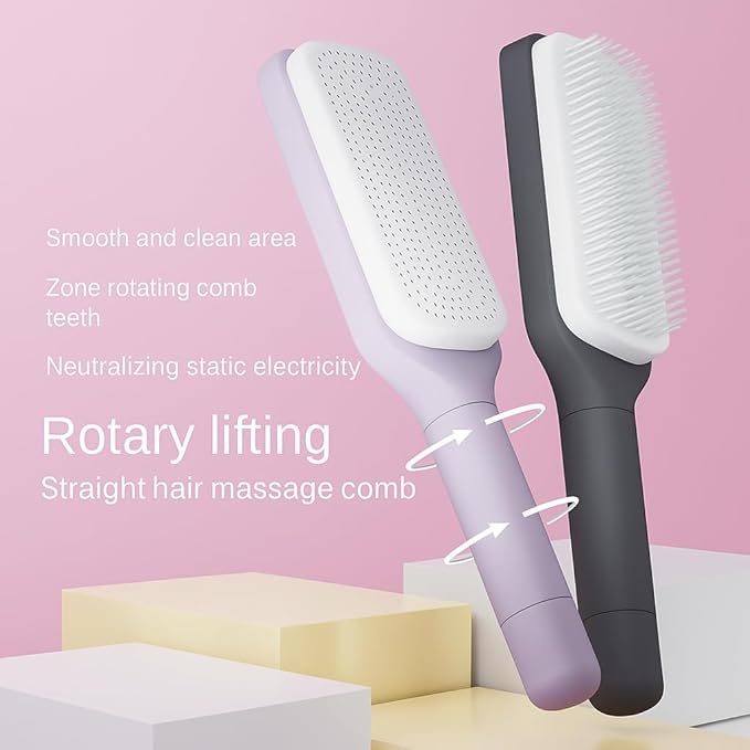 Self-Cleaning Hair brush