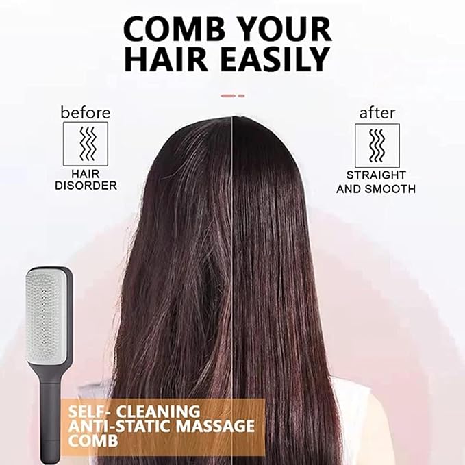 Self-Cleaning Hair brush